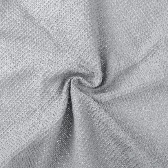 6Pack Cotton Weave Reusable Absorbent Cleaning Rags 14" x 14" Light Grey - Picture 2 of 6